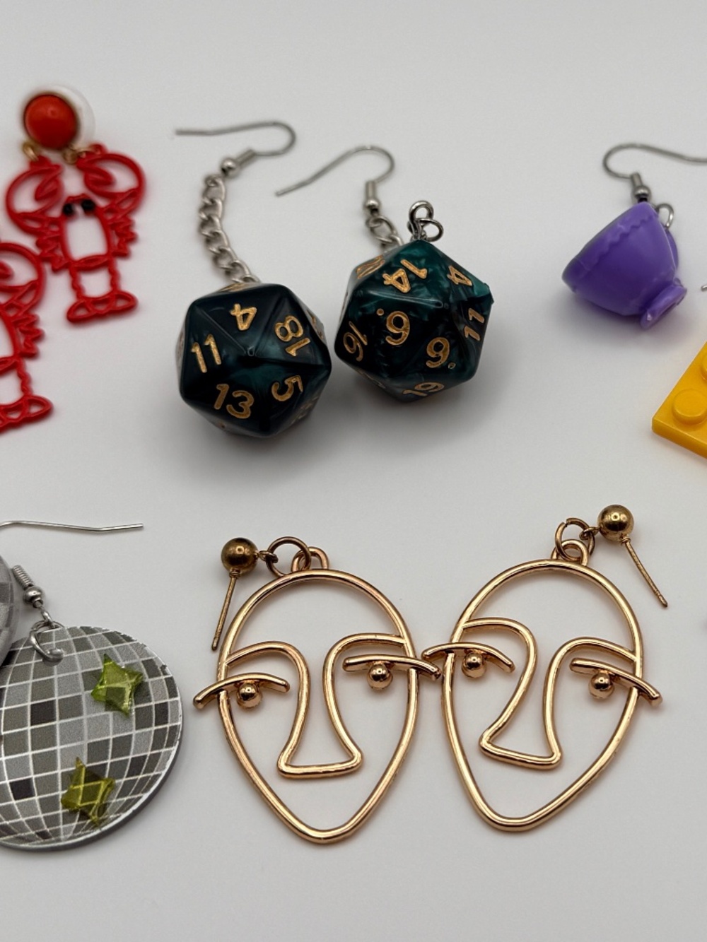 Lot of fun earrings